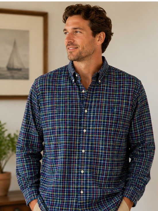 Polo Ralph Lauren Other - Ralph Lauren Big Shirt Plaid 100%‎ Cotton Men’s Large